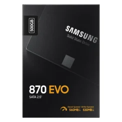 SSD 2.5" 500GB Samsung 870 Evo Retail New