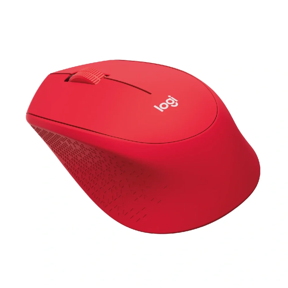 Logitech M330 Silent Mouse Red - Image 2