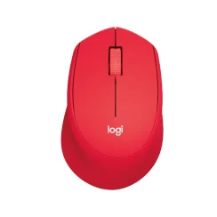 Logitech M330 Silent Mouse Red