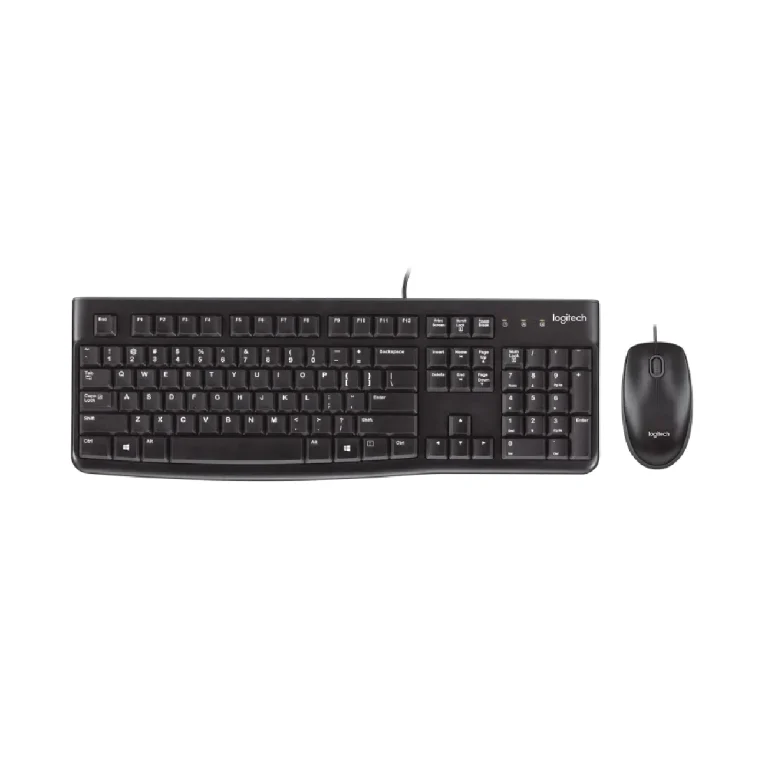 Logitech MK120 USB Wired Keyboard and Mouse Combo New thumbnail 2