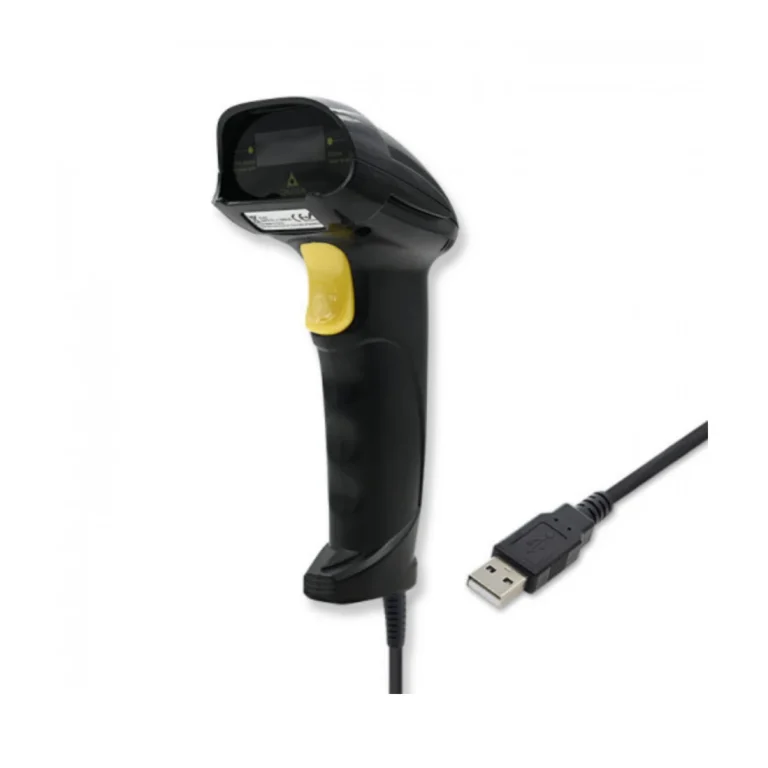 Barcode Scanner Qoltec 1D 50876 New