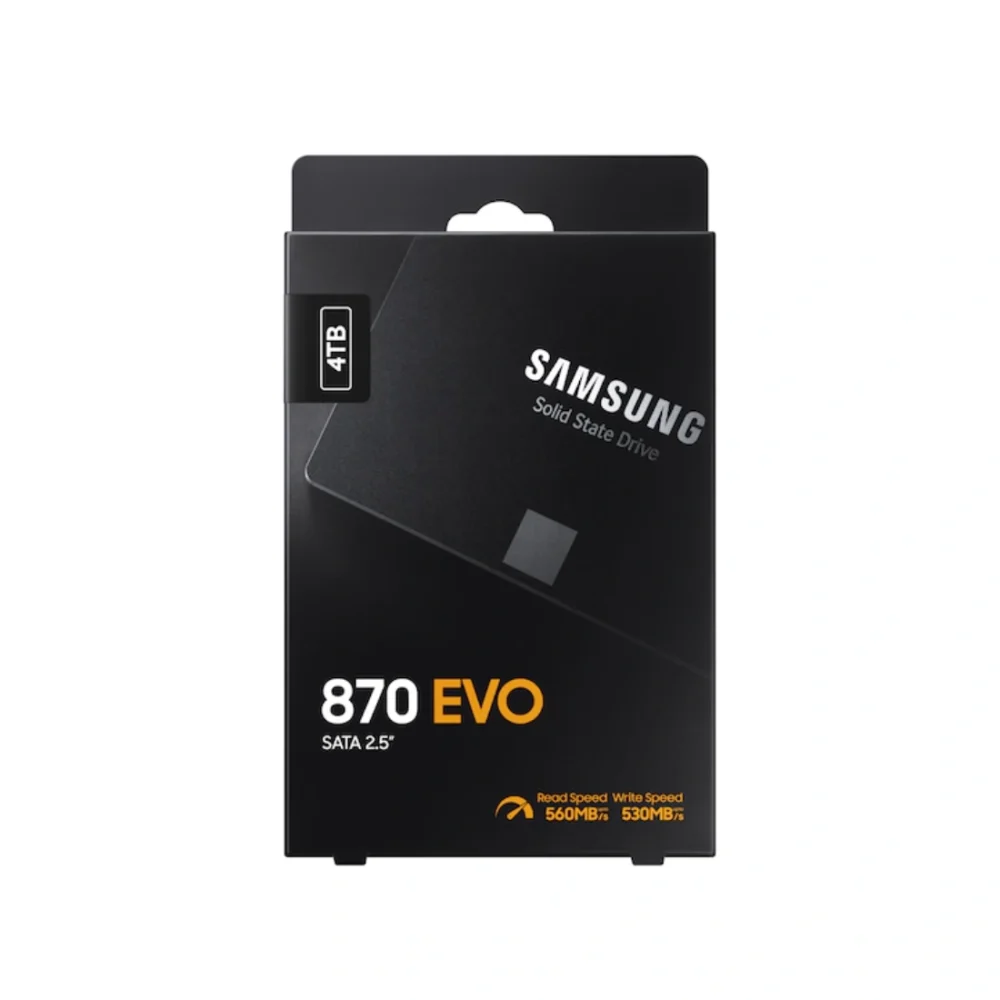 SSD 4TB Samsung 870 Evo Retail New