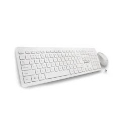 Bosston WS500 White Wireless Keyboard & Mouse Combo