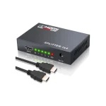 eSynic 4 Way HDMI Splitter 1 x 4 Ultra HD 4K x 2K HDMI Splitter
