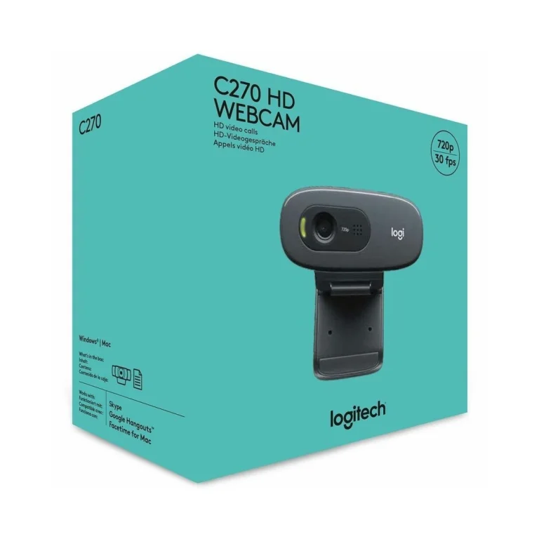 Webcam Logitech C270 New thumbnail 2
