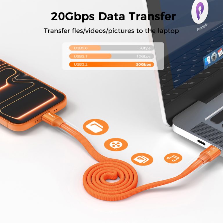 Begs USB C – USB C, Magnetic Flat Cable New thumbnail 4