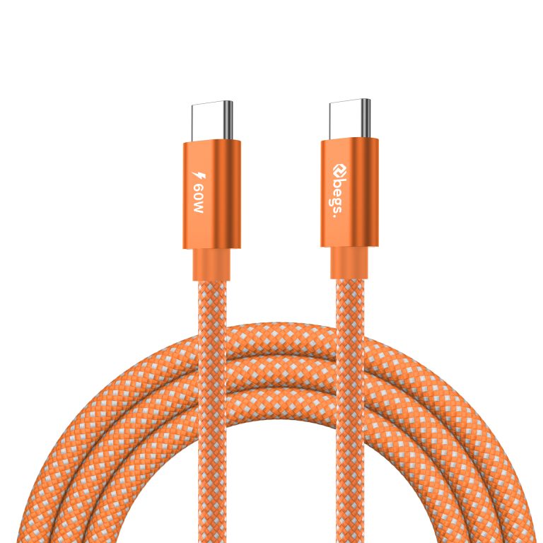 Begs USB C – USB C, Silicone Braided Cable New thumbnail 5