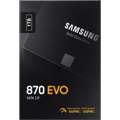 SSD Samsung 870 EVO 1 TB
  V-NAND New
