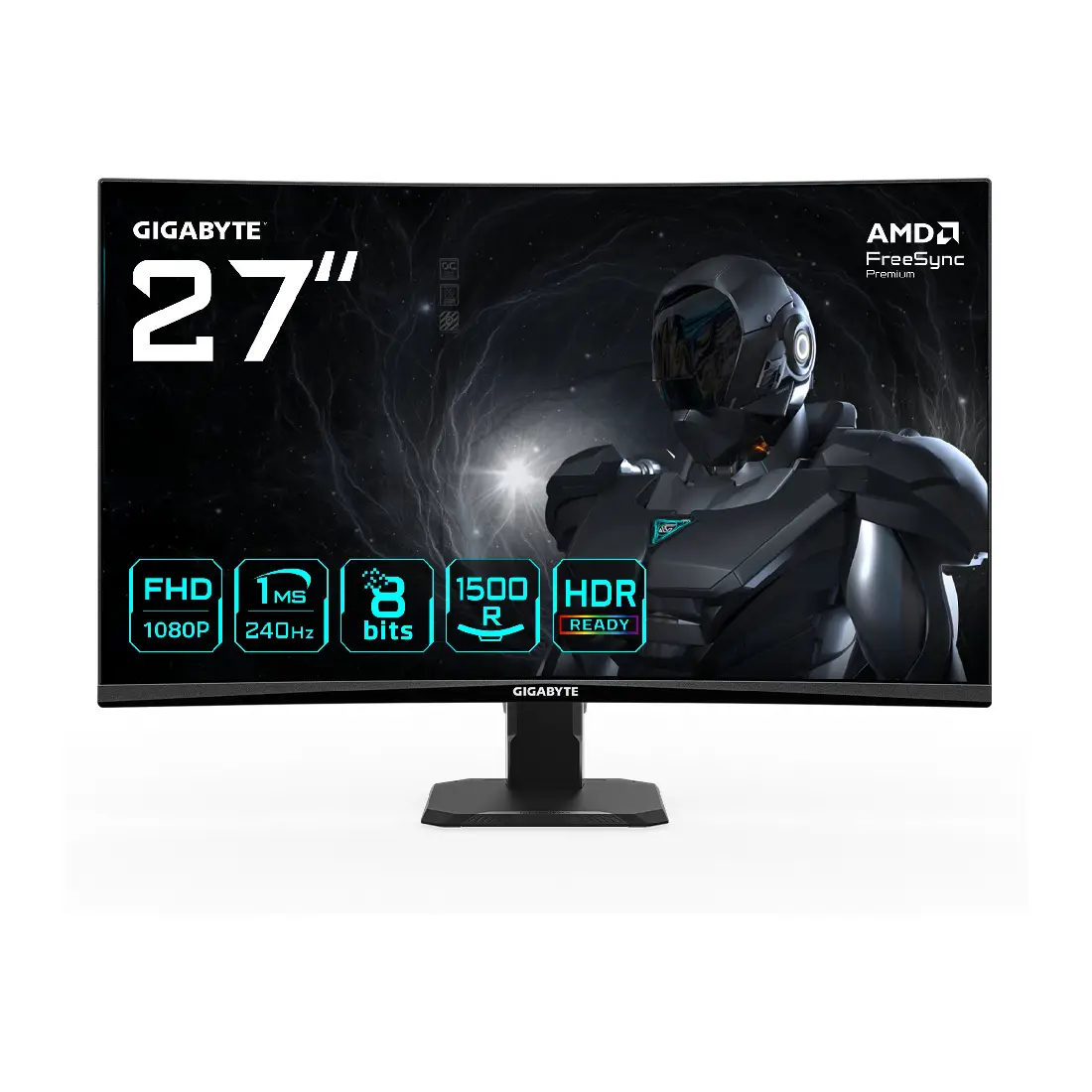 Gigabyte GS27FC2 27" Curved 240Hz 1ms HDR Ready Eyesafe 2.0 Gaming Monitor